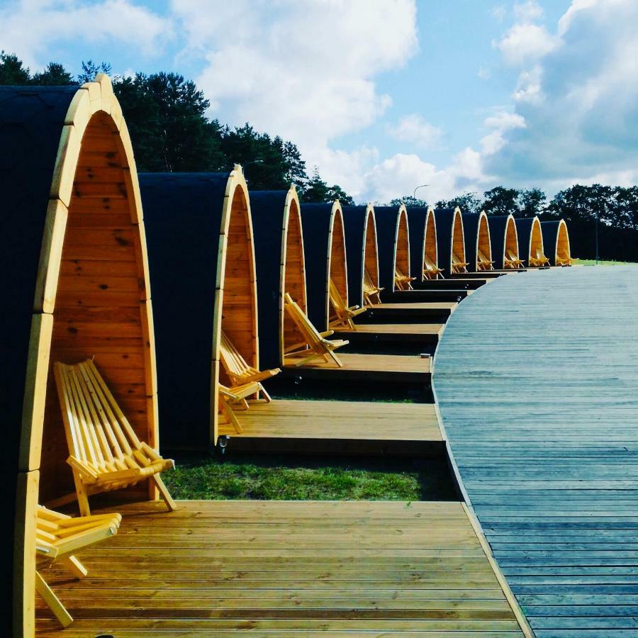 Luxury Camping Pod Zarasai Eksteriør bilde