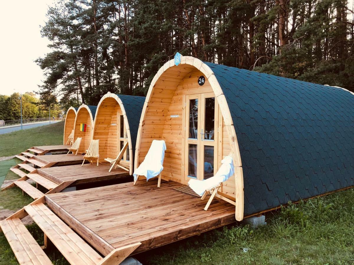 Luxury Camping Pod Zarasai Eksteriør bilde